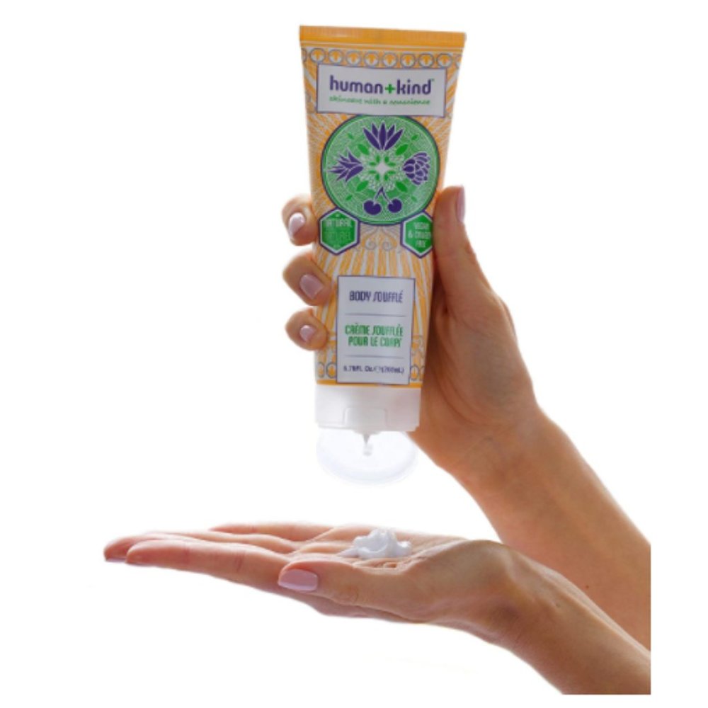 HumanKind Body Souffle Lightly Whipped Cream Moisturizer Natural Vegan SkinCare - Picture 7 of 12